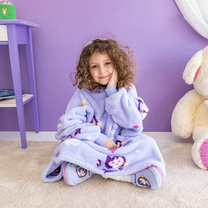 Milk and Moo Mermaid Wearable Kids Blanket