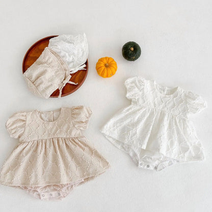 Bubble Short Sleeve Infant Dress