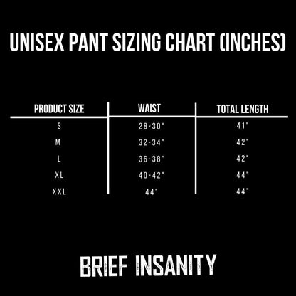 BRIEF INSANITY Groovy Valentine Lounge Pajama Pants Size XL - - Sleepwear & Robes