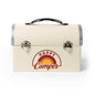 Target Bullseye Playground HAPPY Camper Lunch Box Beige 7.5x5x3.5in - - Lunchboxes & Bags