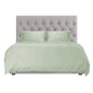 Light Green Full Size Duvet Cover 3 -Piece Set - Kia Day Design