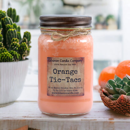 Orange Tic-Tacs Candle - - Candles & Melts