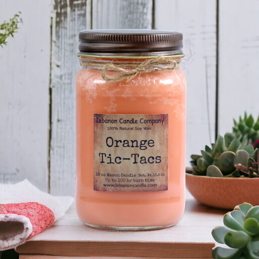 Orange Tic-Tacs Candle - - Candles & Melts