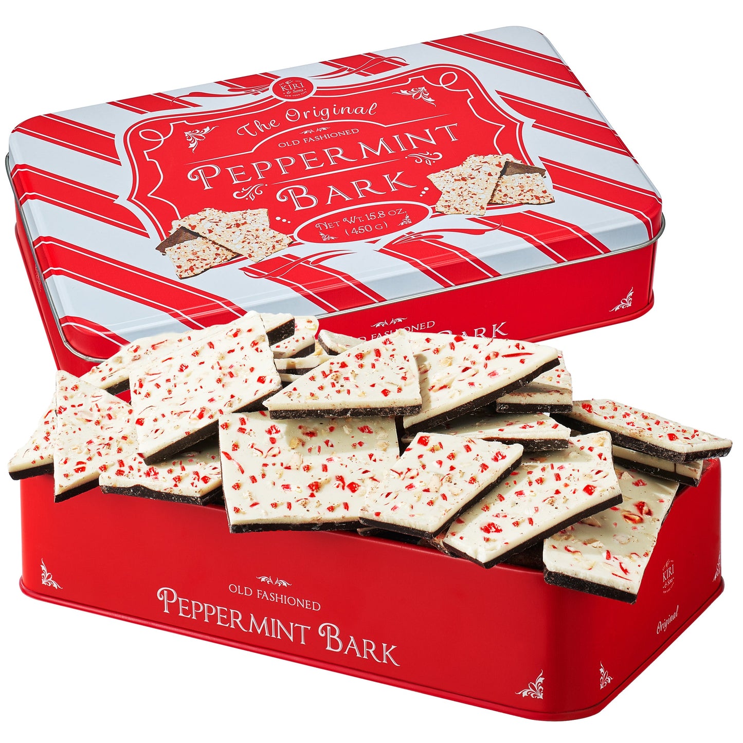 Original Chocolate Peppermint Bark, Giftable Food Set - 1lb - -