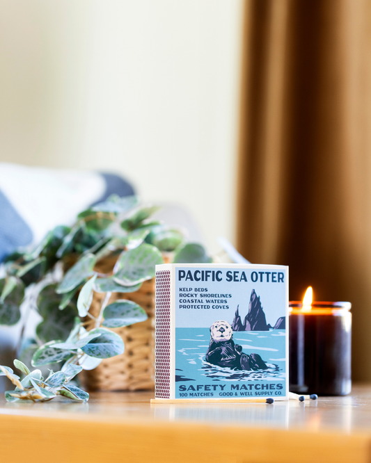 Pacific Sea Otter Cabin Matches - - matches