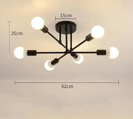 Modern Minimalist Ceiling Light for Home and Café Kia Day Design
