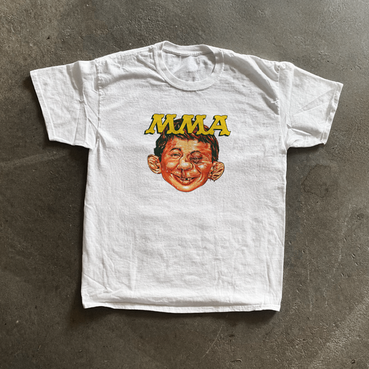 Mad 'Mma' Magazine Vintage White T-Shirt - - T-Shirt