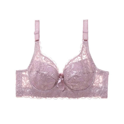 Gathered Lace Adjustable Bra - Kia Day Design