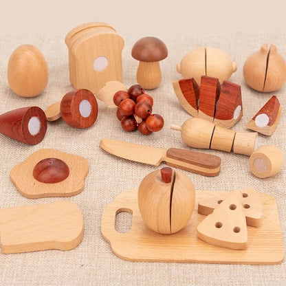 Log Wooden Kitchen Toy Kia Day Design