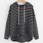 Ladies Hooded Casual Long Sleeve Top - Kia Day Design