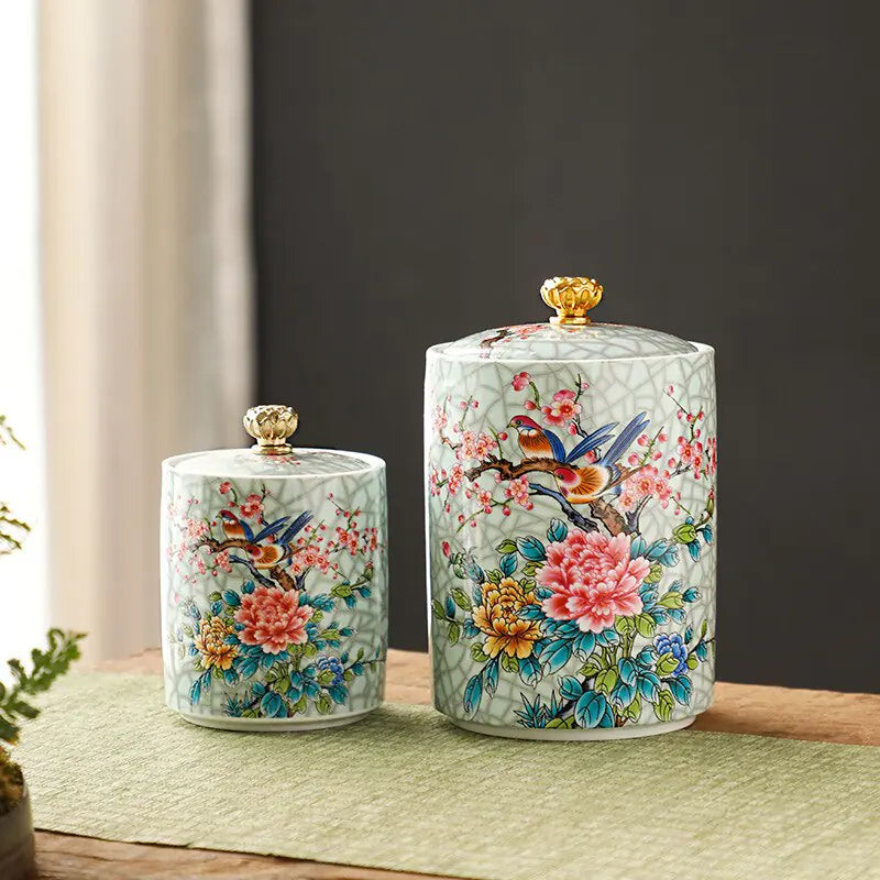 European Ceramic Storage Jar