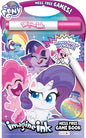 My Little Pony Hasbro 20-Page Imagine Ink Coloring Game Book with 1 Mess Free Marker - n a - art kit