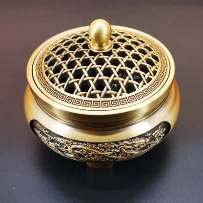 Antique Copper Incense Burner - Kia Day Design