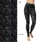 Color Splash Splat Full Length Leggings with Pockets - 2X-4X = TC2 - Apparel
