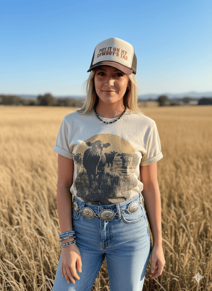 Pasture Sunset Graphic Tee- Wild Junkie- {{Product type}}