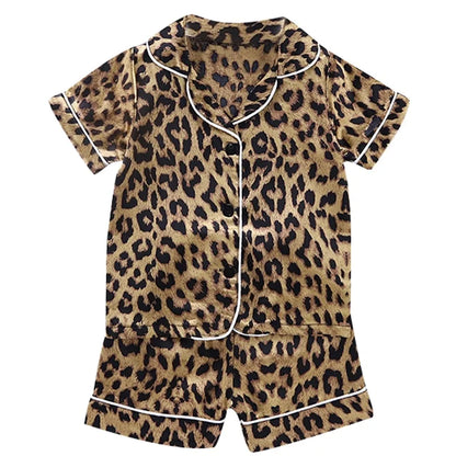 Childrens Pajamas Set Baby Suit