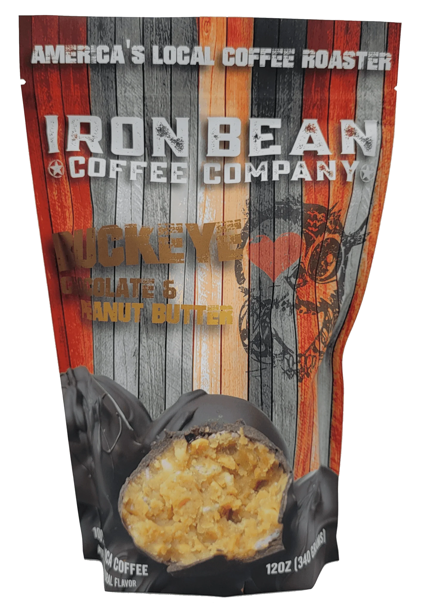 Peanut Butter Chocolate Buckeye Coffee - 12oz - - Coffee