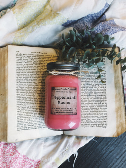 Peppermint Mocha Candle - - Candles & Melts