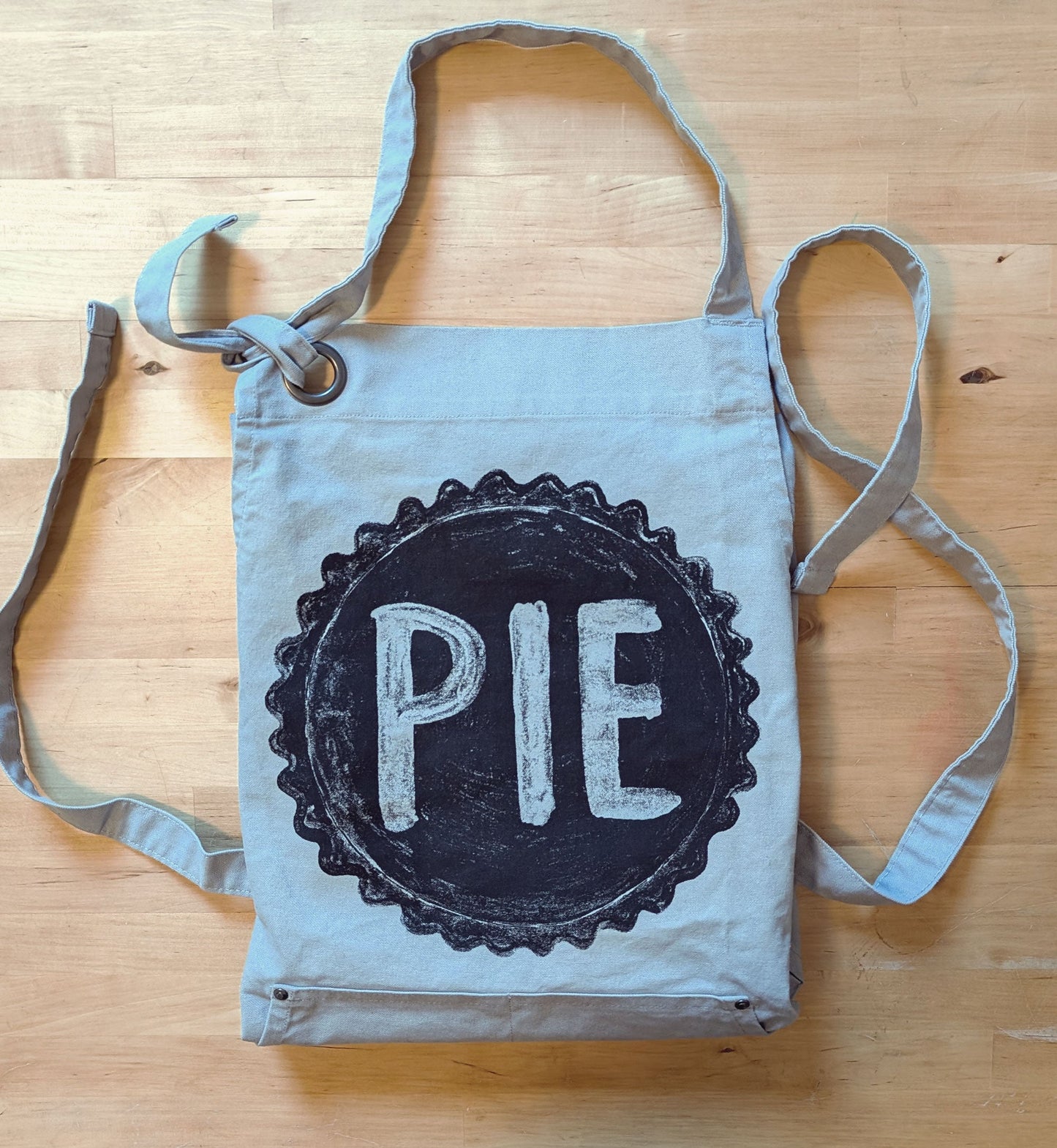 Pie Lover's Cotton Canvas Apron with Pockets - - Apron