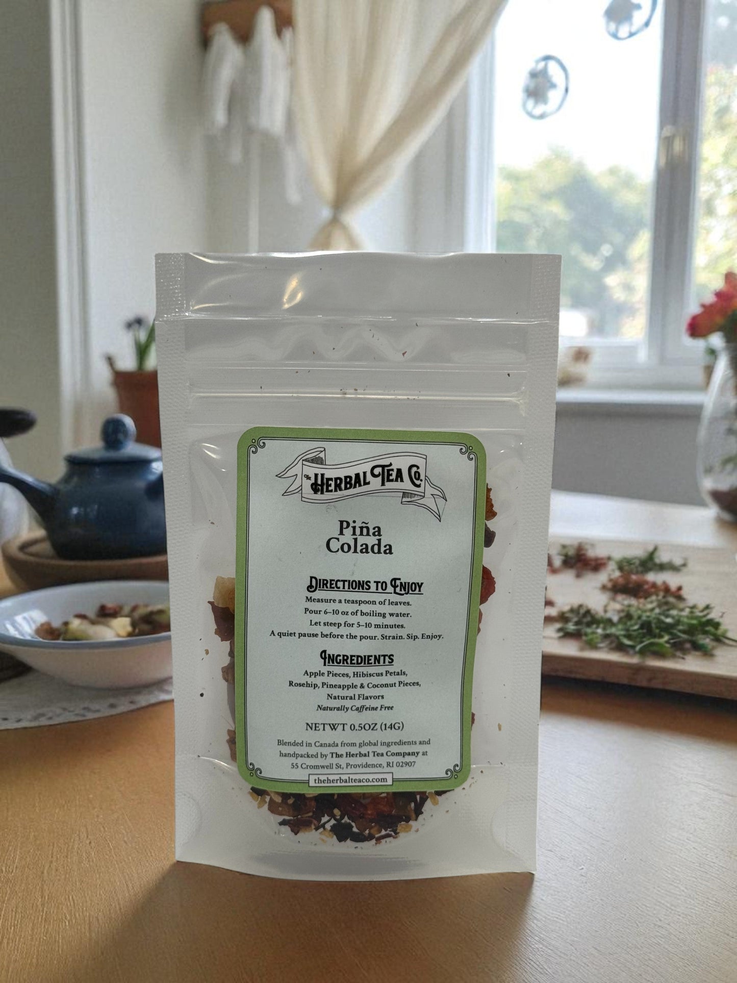 Piña Colada Herbal Tea - Taster - 4 servings - Tea