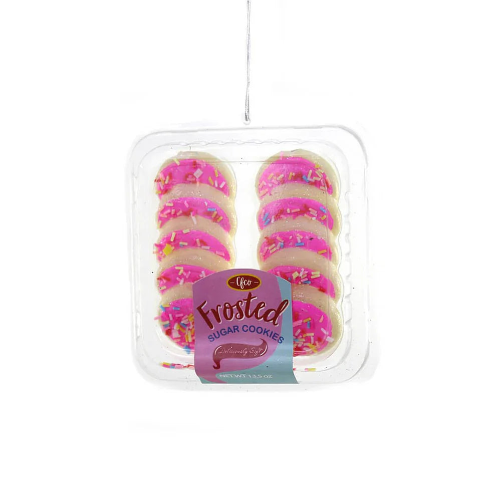 Packaged Frosted Sugar Cookies Ornament - - Christmas