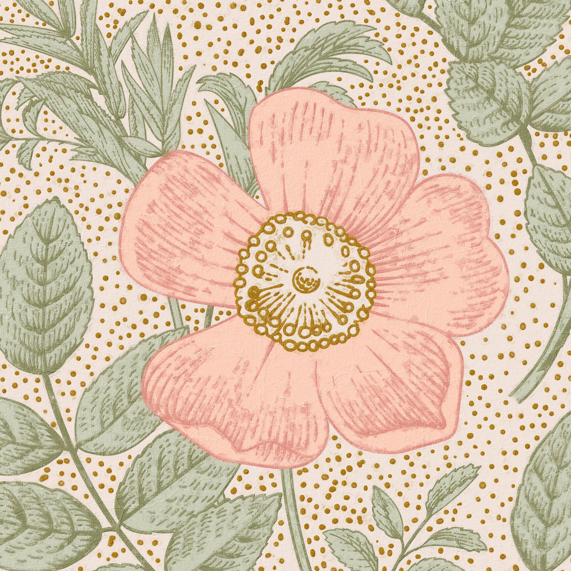 Poppy Wallpaper- WALL BLUSH- {{Product type}}