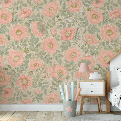 Poppy Wallpaper - 8 FT H X 19 FT W P&S - - Overstock