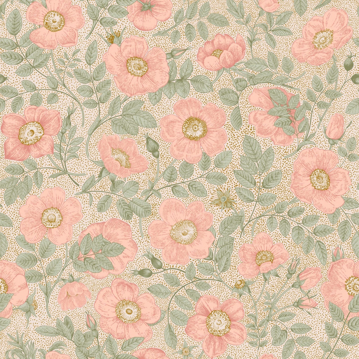 Poppy Wallpaper- WALL BLUSH- {{Product type}}