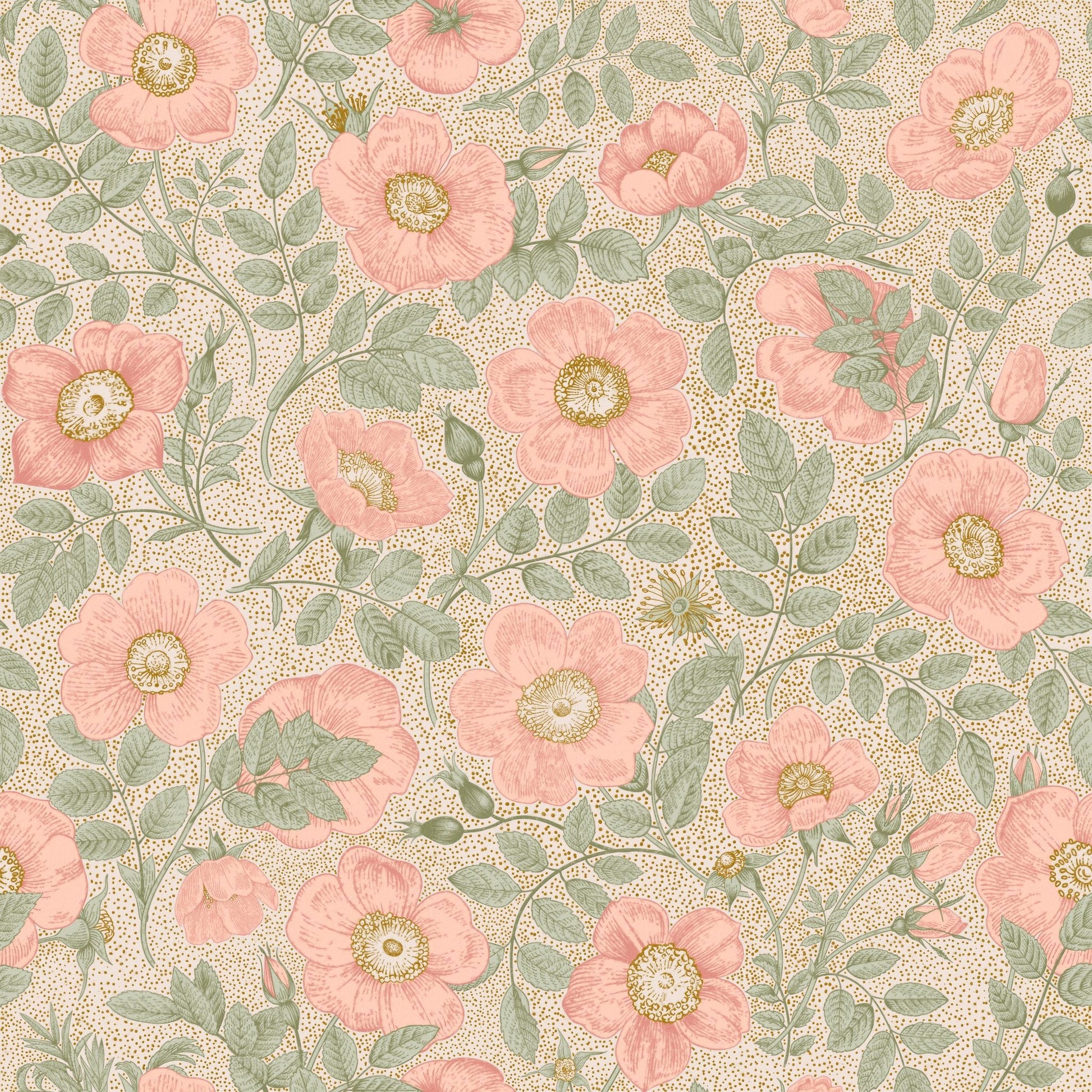 Poppy Wallpaper- WALL BLUSH- {{Product type}}
