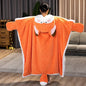Kawaii Fox Plush Blanket Robe - 120x160cm -