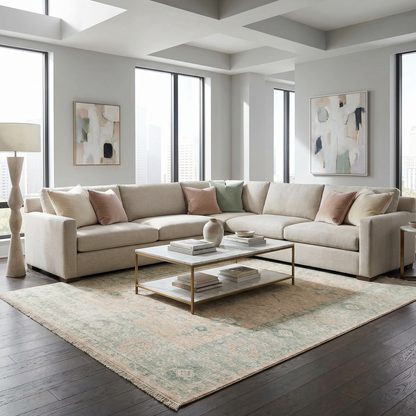Robins Handmade Cotton-blend Rug - - Rugs