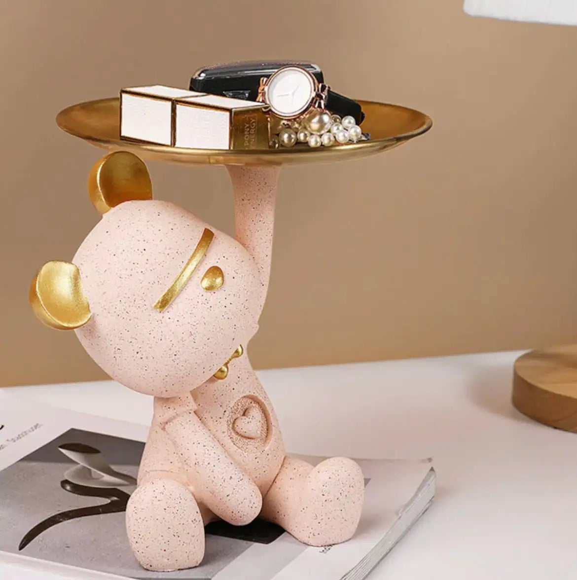 Cute Teddy Table Tray