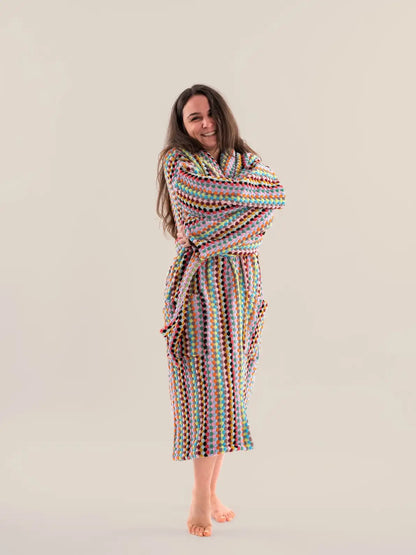 Pom Pom Bathrobe - - Bath Robe