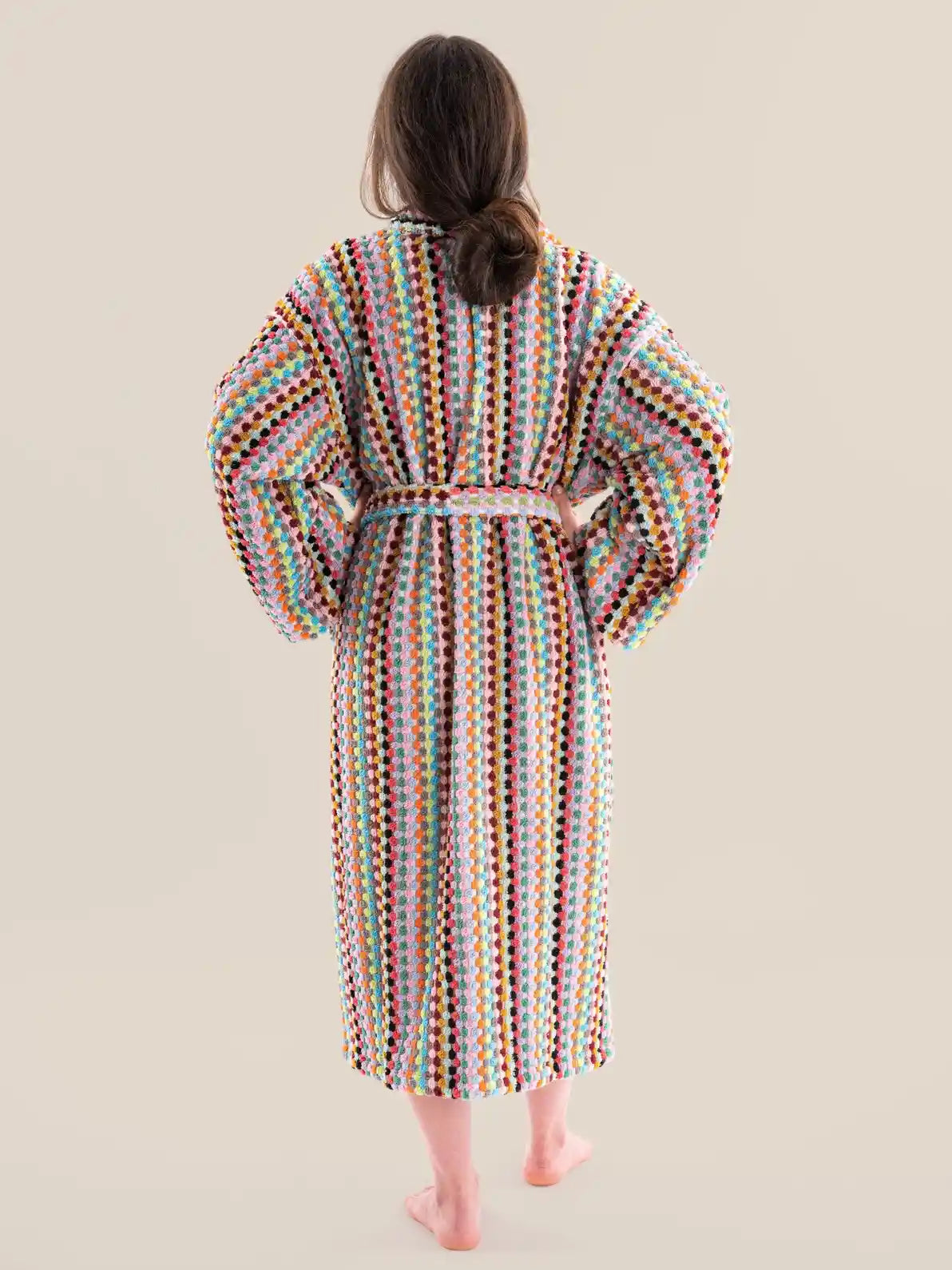 Pom Pom Bathrobe - - Bath Robe