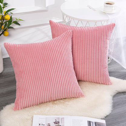 Solid Color Throw Pillow Cases Velvet - - ST50DE7258KSN