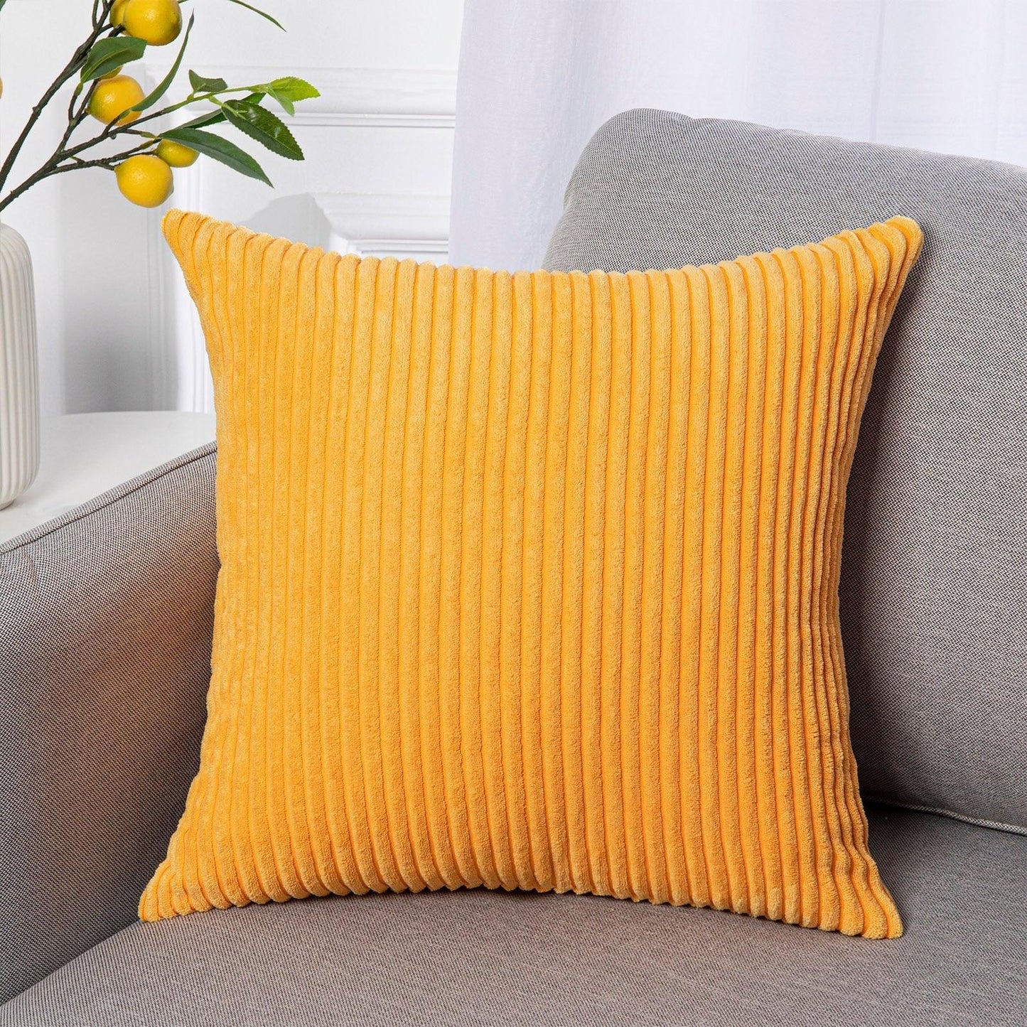 Solid Color Throw Pillow Cases Velvet - - ST50DE7258KSN