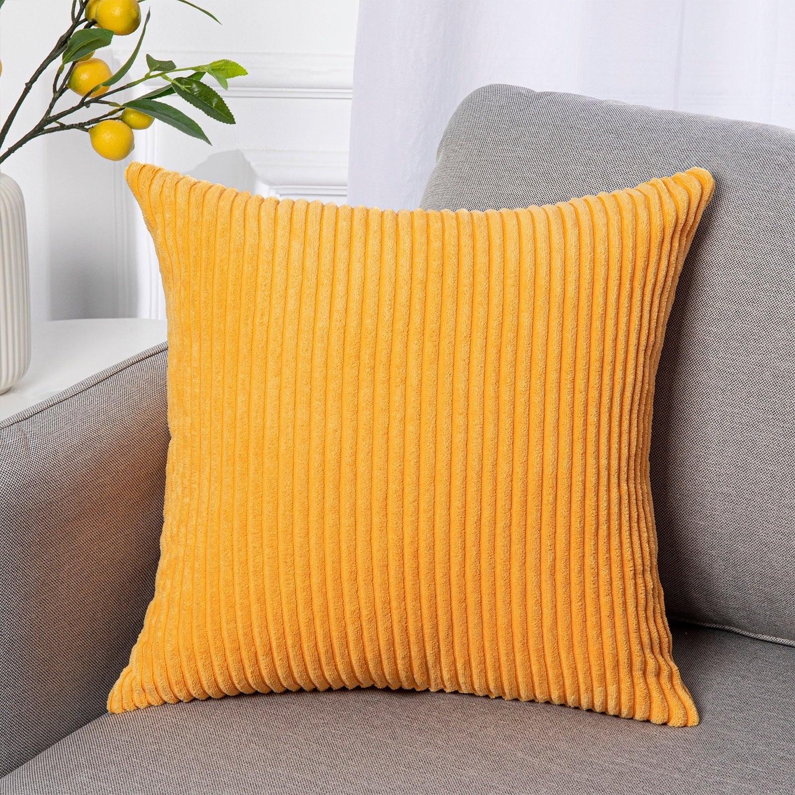 Solid Color Throw Pillow Cases Velvet - - ST50DE7258KSN