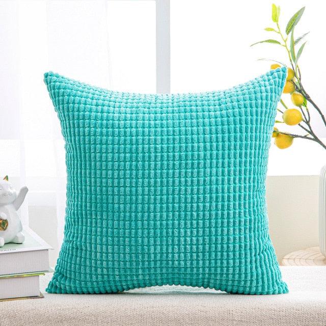 Solid Color Throw Pillow Cases Velvet - - ST50DE7258KSN