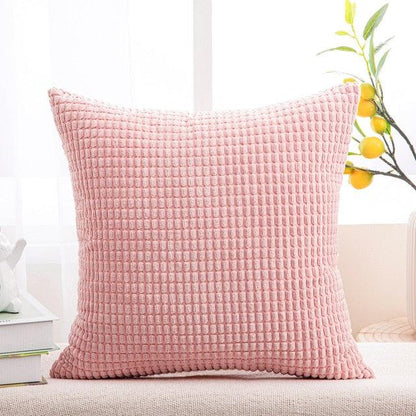 Solid Color Throw Pillow Cases Velvet - - ST50DE7258KSN