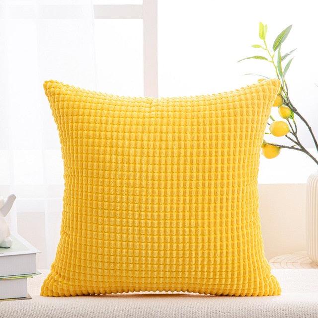 Solid Color Throw Pillow Cases Velvet - - ST50DE7258KSN