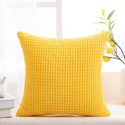 Solid Color Throw Pillow Cases Velvet - - ST50DE7258KSN