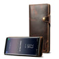 Genuine Leather Phone Case and Protective Cover - Bronze Note9 - phone case