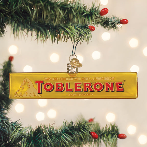 Toblerone Glass Ornament - - Christmas >> Ornaments >> Food & Drink