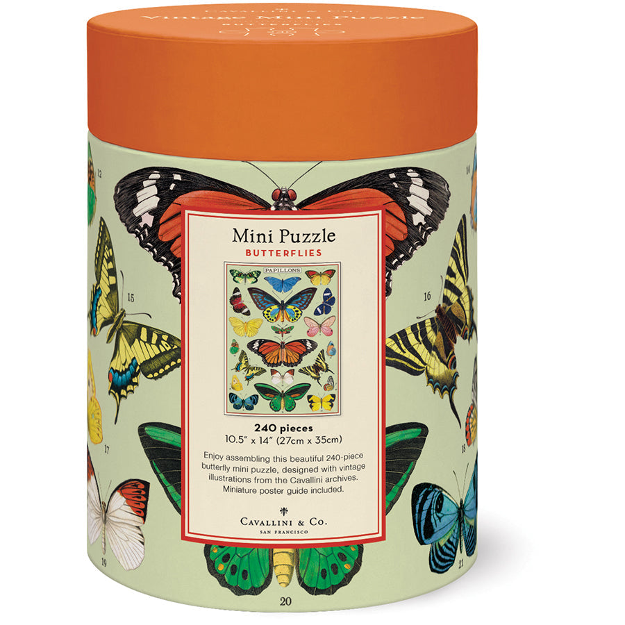 Papilons Butterfly Mini Jigsaw Puzzle | 240 Pieces - - Gifts