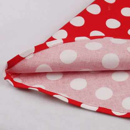 Slim Fit Polka Dot Cami Dress - - dress