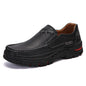 Top Layer Leather Casual Shoes - Kia Day Design