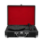 Vintage Portable Phonograph Turntables Black