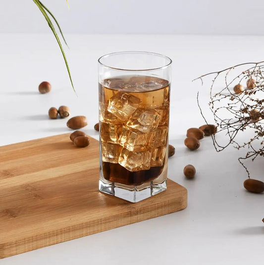 Paşabahçe 41300 6 pcs Carre Water Soft Drink Glass 290 cc - Kia Day Design
