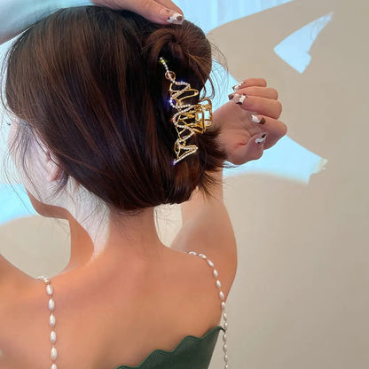 Crystal Pearl Clip Claw - Kia Day Design