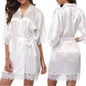 Ladies Satin Robe - Kia Day Design